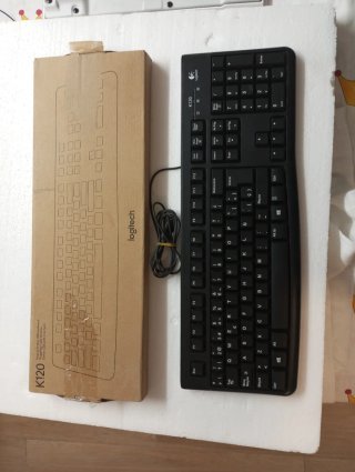 Teclado Logitech K120 Negro
