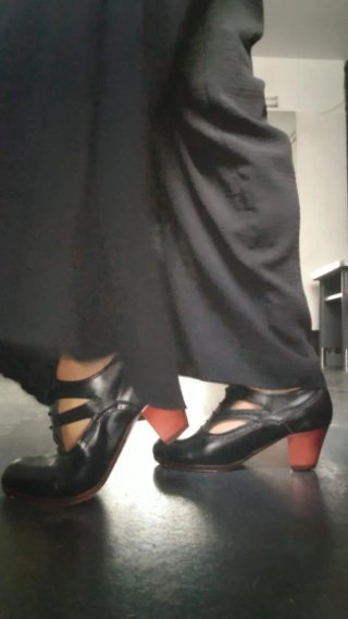 Zapatos Flamenco Roberto Garrudo Talla 37