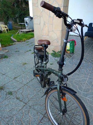 Bicicleta Eléctrica Plegable B'Twin E-Fold 500