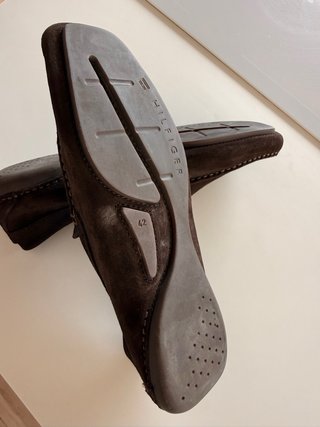 Mocasines ante marrón Tommy Hilfiger