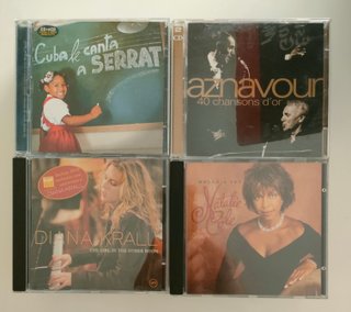 Compact Disc para el coche. 1 x 3 € ó 4 CD x 10 €.