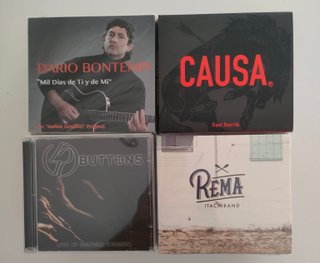 Compact Disc, discos. 1 x 3 € ó 4 CD x 10 €