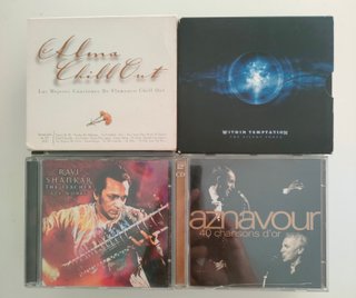 Compact Disc, discos. 1 x 3 € ó 4 CD x 10 €