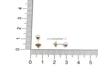 pendientes oro 18k con piedra con circonita