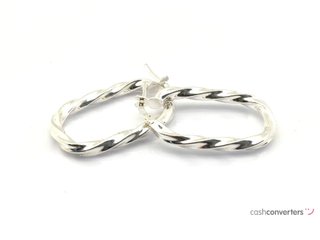 argollas plata 925mm