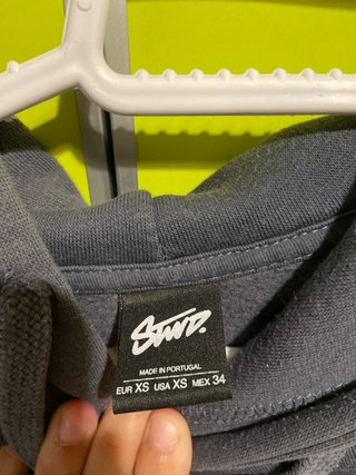 Sudadera STWD Gris Azulado