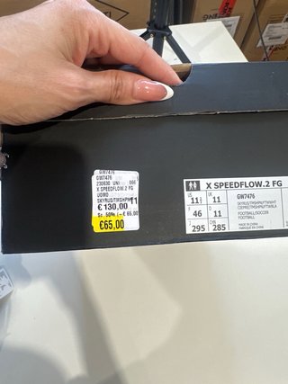 Scarpe da calcio Adidas Taglia 46