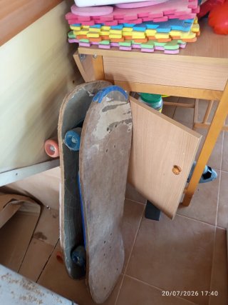 Patines de madera