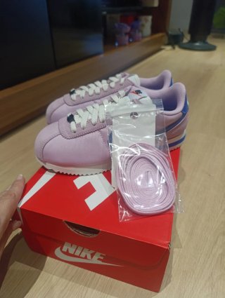Zapatillas Nike Cortez Rosa y Azul Talla 35.5 22cm