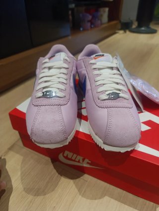 Zapatillas Nike Cortez Rosa y Azul Talla 35.5 22cm
