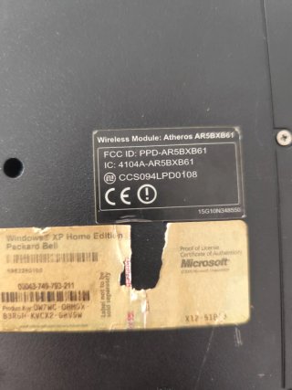 Packard Bell EasyNote Ordenador Portátil