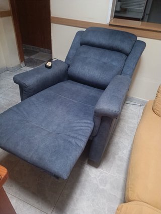 Sofá Eléctrico Reclinable Gris