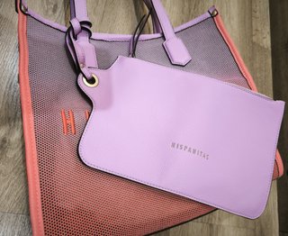 Bolso Shopper Hispanitas Rejilla Degradado.