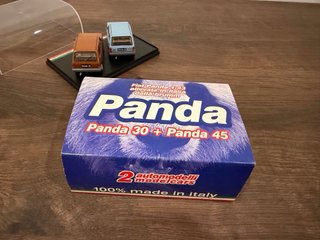 Fiat Panda 30 + 45 1:43 Brumm (2 unidades)