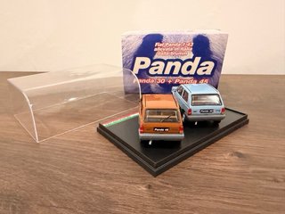 Fiat Panda 30 + 45 1:43 Brumm (2 unidades)
