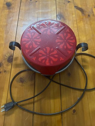 Máquina Raclette Roja