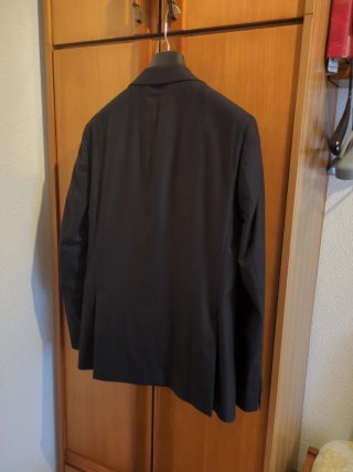 Abito da Uomo Blu Navy Liscio