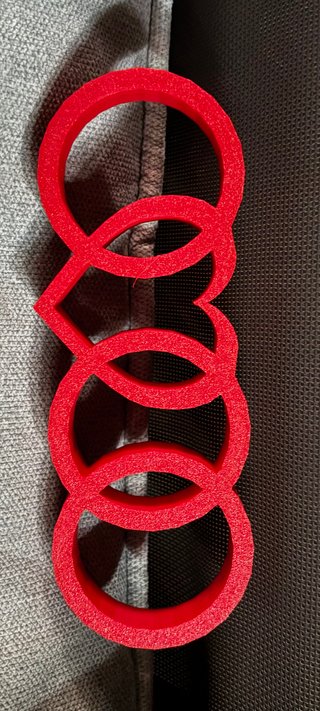 Logo Audi 3D