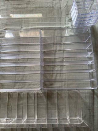 Organizadores cajones maquillaje set transparente