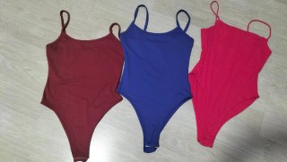 Lote 3 bodys tirantes