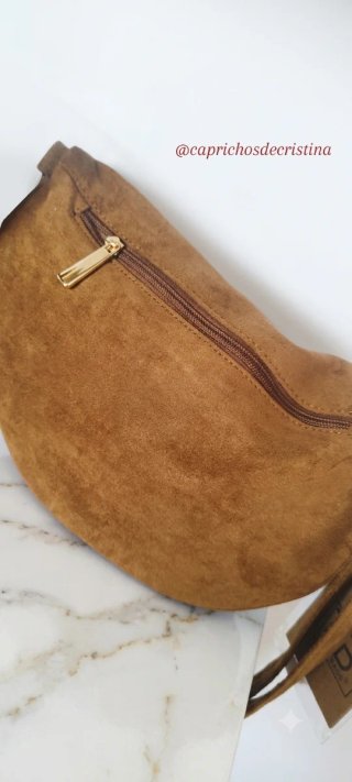Bolso Riñonera Marrón 30x20cm.SOLO ENVIO