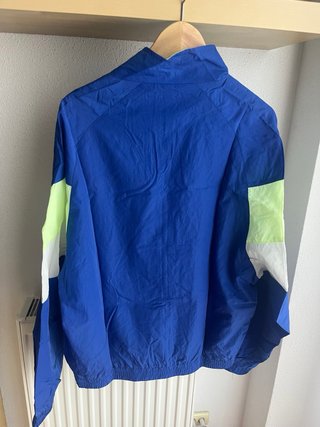 Chaqueta Bershka oversize neón M