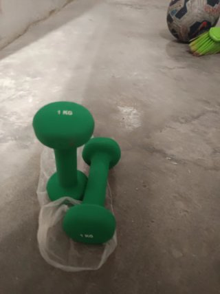 Manubri da 2 kg e da 1 kg