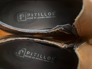 Botines Pitillo Talla 37 Marrones