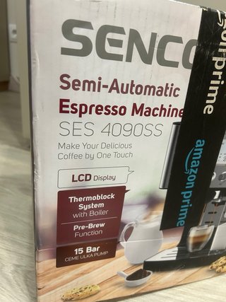 Cafetera SENCOR SES 4090SS Semi-Automática