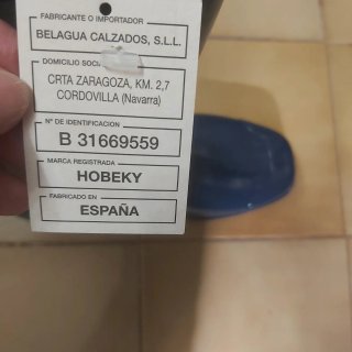 Botas de agua HOBEKY azul