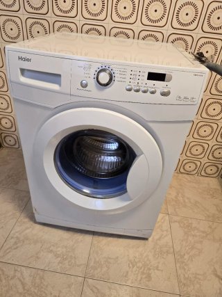 Lavadora Haier Blanca