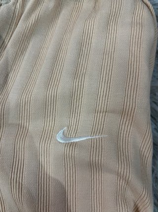 Polo Nike original  Vintage Canalé Beige Talla M