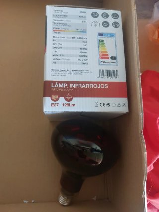 LÁMPARA INFRARROJOS