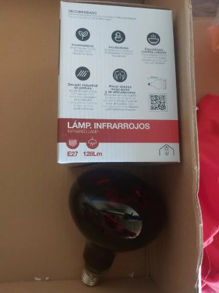 LÁMPARA INFRARROJOS