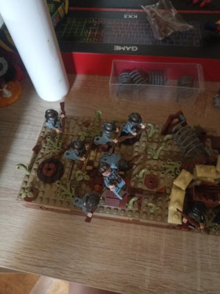 Modello Lego WWII Guerra
