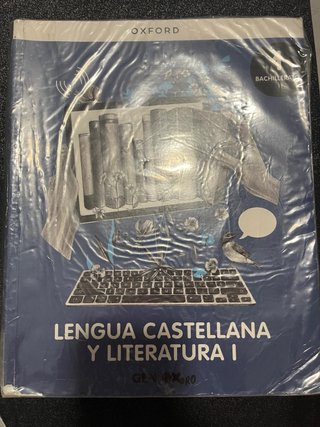 Lengua castellana y literatura I. Libro del est...