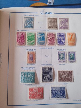 Sellos España 1927-1935
