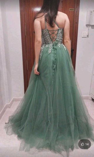 Vestido verde menta XL Nuevo