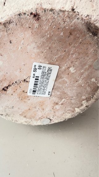 Pareja Jarrones Zara Home Terracota Beige/Gris