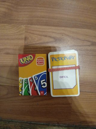 UNO Pocket y Pictionary