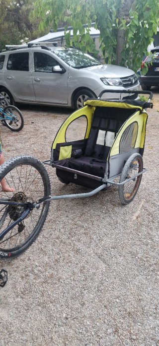 Remolque Carro Bicicleta Infantil