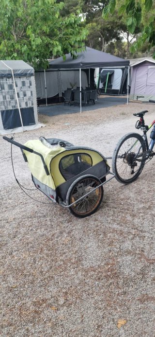 Remolque Carro Bicicleta Infantil