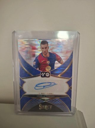 Carta Firmada Ferran Torres FC Barcelona,