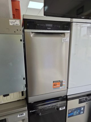 lavavajillas whirlpool inox 45 cm wsfo 3o23 pf x