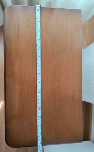 Mesa auxiliar madera 5 cajones