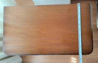 Mesa auxiliar madera 5 cajones