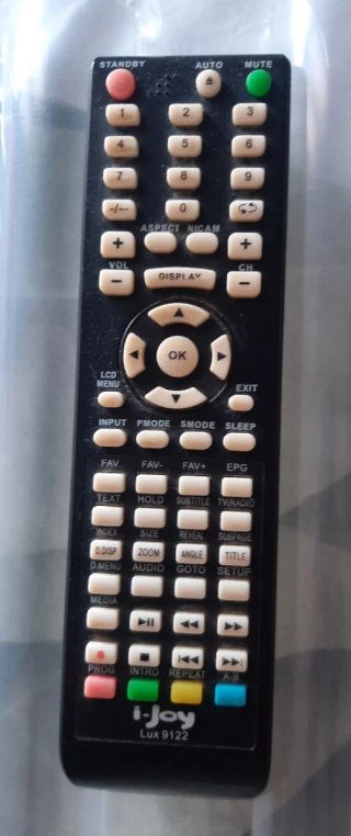 Televisor i-Joy con DVD Negro