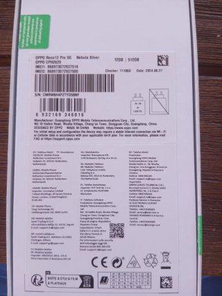 Oppo Reno12 Pro 5G Argento 512GB