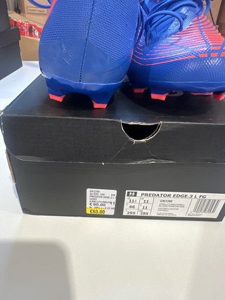Adidas Predator Edge.3 Scarpe Calcio Taglia 46