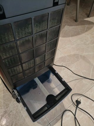 Climatizador Evaporativo Plata y Negro